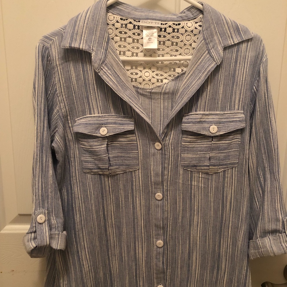 Dotti beach coverup/ blouse